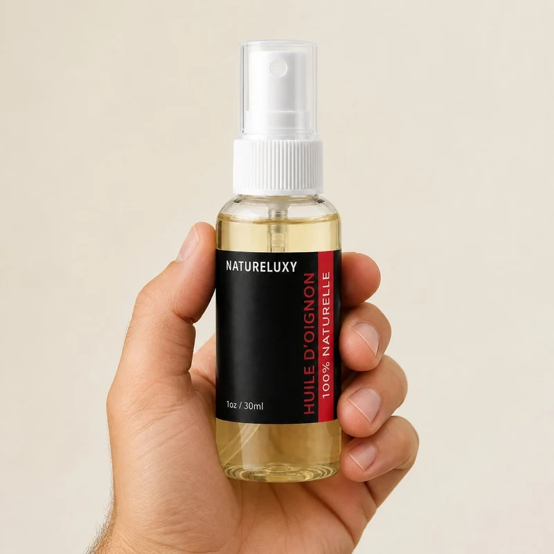 Huile d’Oignon 30 ml Spray 100% Naturelle – Soin cheveux & peau