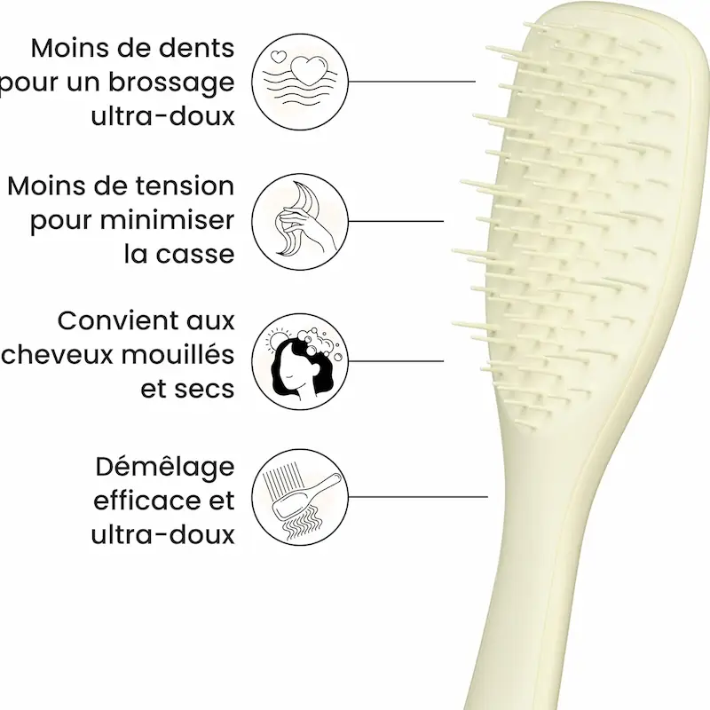 Brosse Ultimate Detangler Extra Gentle Chamomile - Tangle Teezer
