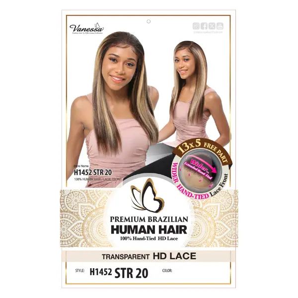 Perruque Human Hair Lisse 13X5 STR20 - Vanessa Hair
