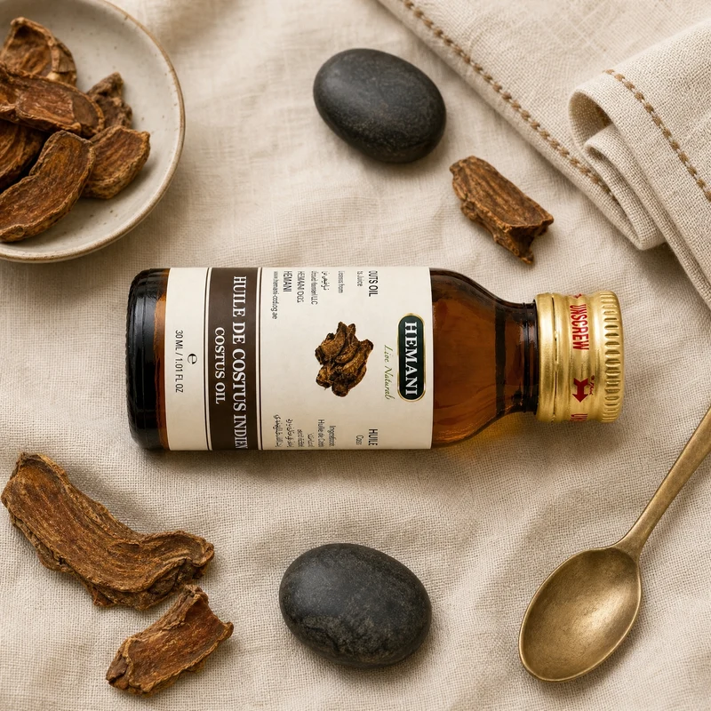 Huile de Costus Indien Hemani 30 ml