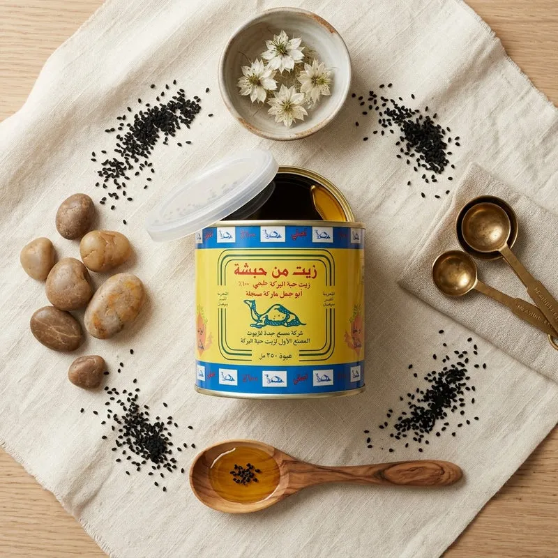 Huile de Nigelle Abou Jamal 250 ml – 100% Naturelle