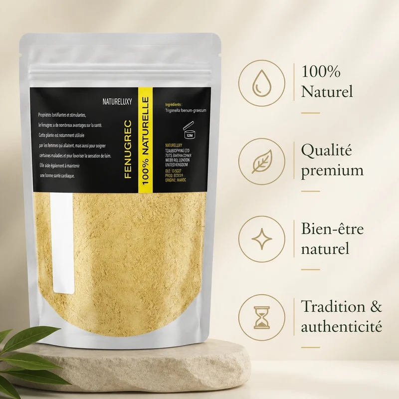 Poudre de Fenugrec (Moulu) - 200g