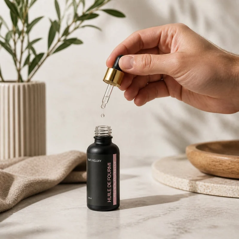 Huile de Fourmi contre la pousse du poil - 30ml