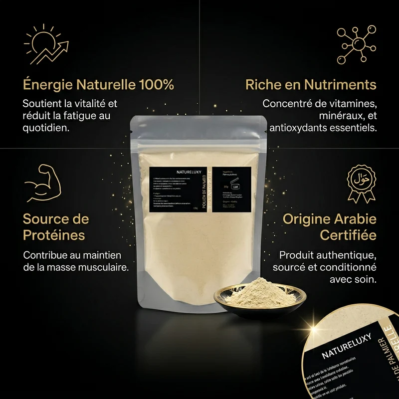Pollen de Palmier Pur et Naturel 30 g