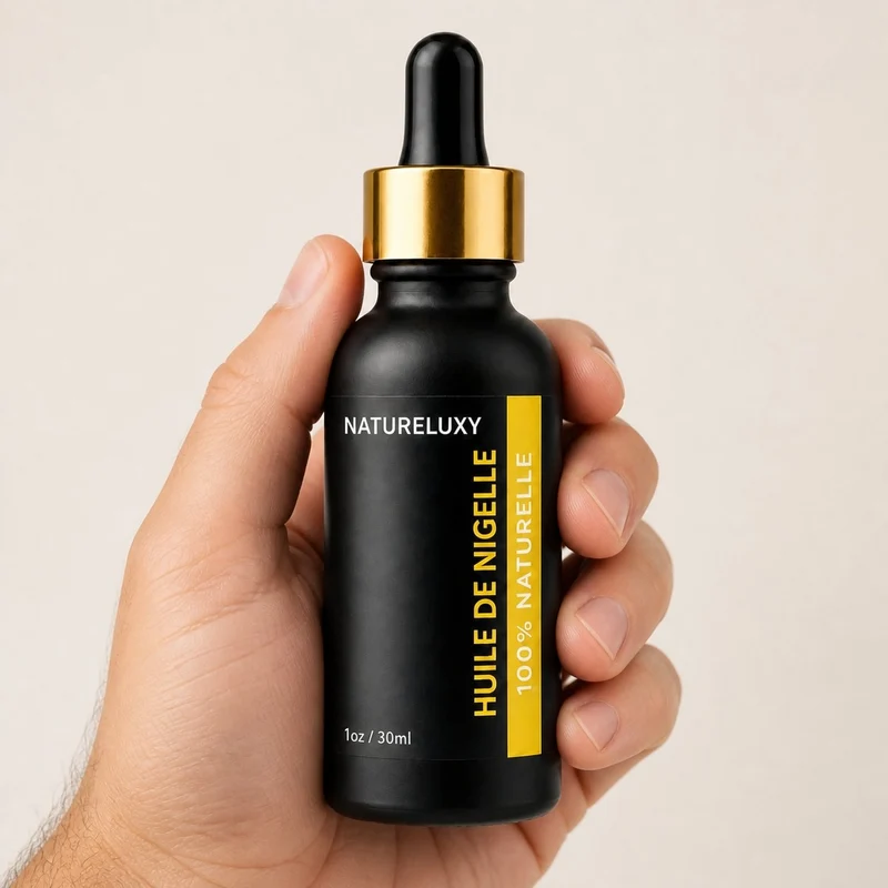 Huile de Nigelle 30mL pipette + Huile de Nigelle 30mL Spray 100% naturelle