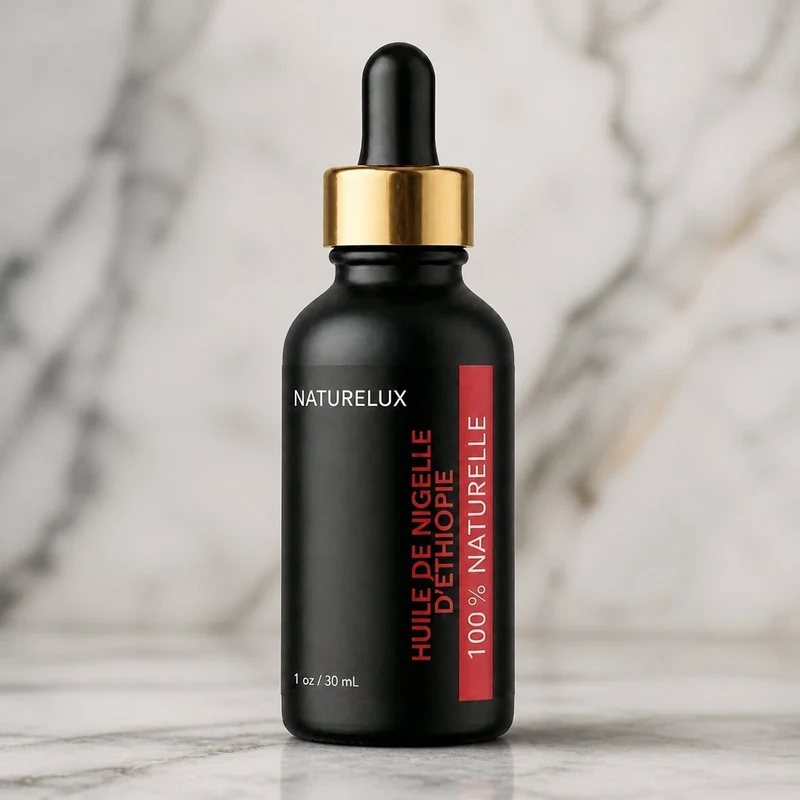 Huile de Nigelle d’Éthiopie 30 ml - Pipette Cheveux et Peau