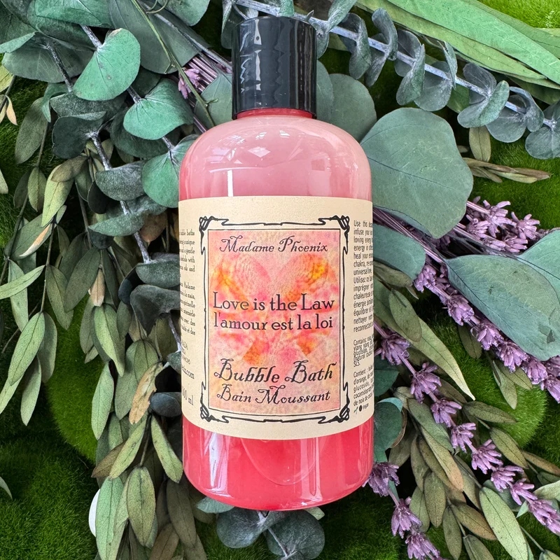 Love is the Law Bubble Bath