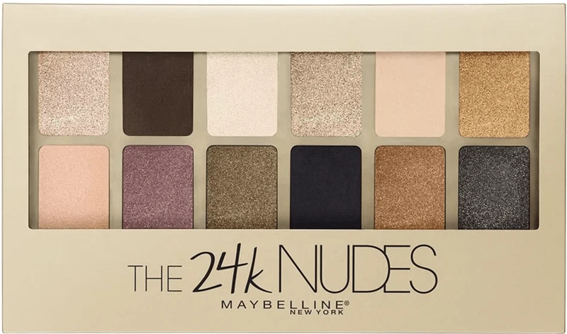 Maybelline - The 24Karat nudes - Palette de fards à paupières - 10 g