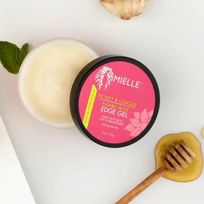 Mielle Organics - - Edge Gel - Gel coiffant Honey & Ginger "Flexible hold" - 113 ml