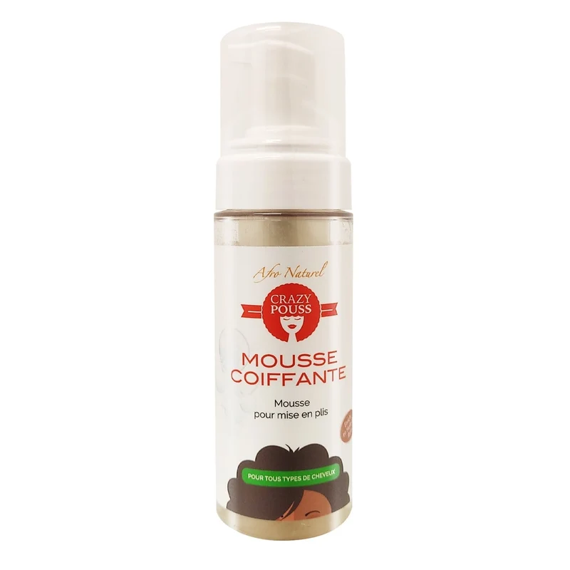 Afro Naturel - Mousse Coiffante "Crazy Pouss" - 150 ml