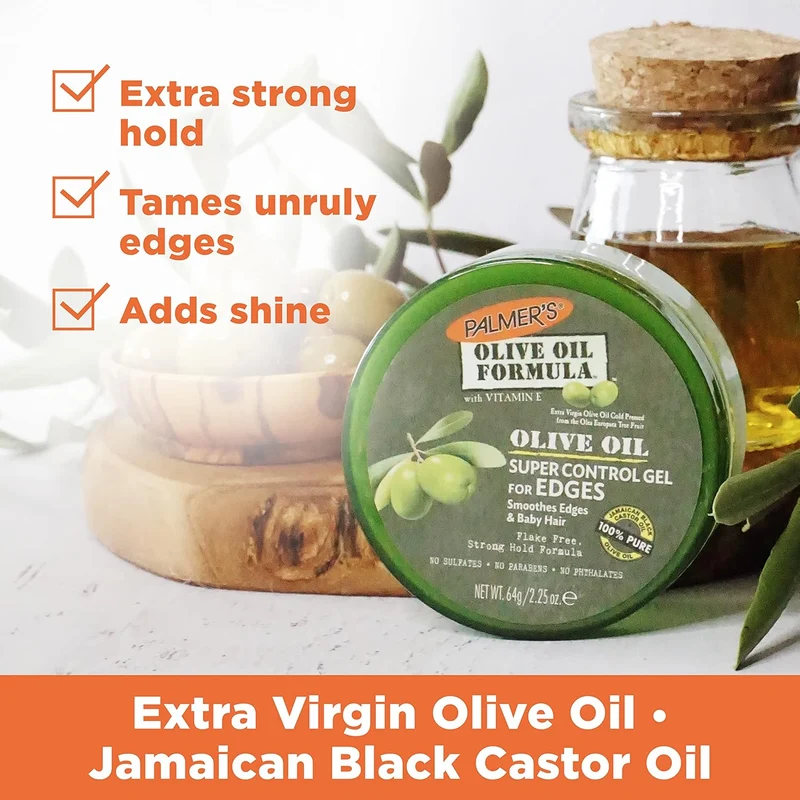 Palmer's - Olive Oil Formula - Gel Fixation Contours - Super Control Gel for Edges - 64g
