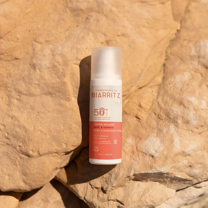 Crème Solaire Enfant Bio SPF50+
