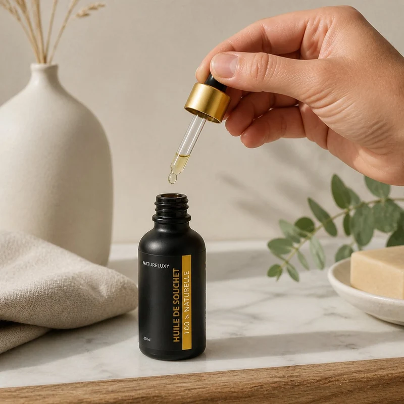 Huile de Souchet 30mL pipette + Huile de Souchet 30mL Spray 100% naturelle