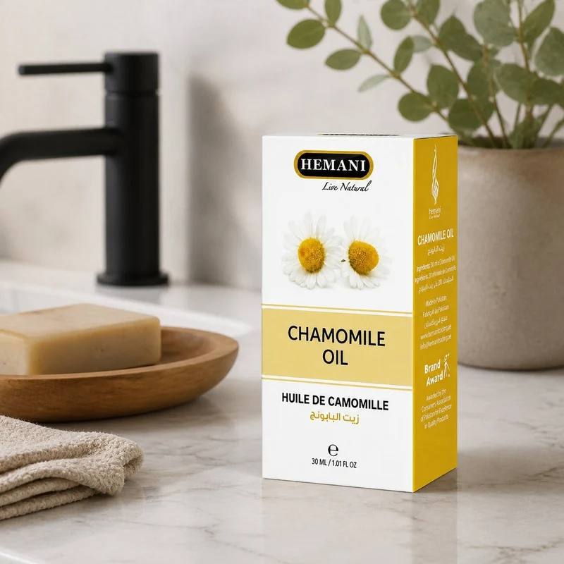 Huile de Camomille 30mL 100% naturelle Hemani