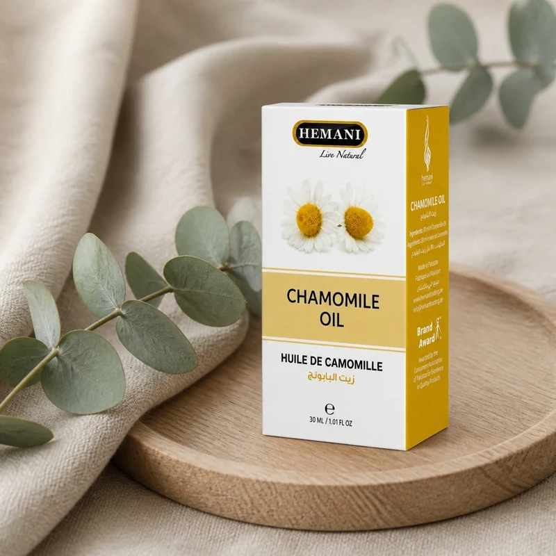 Huile de Camomille 30mL 100% naturelle Hemani