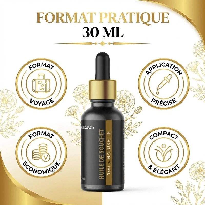 Huile de Souchet 30mL pipette 100% naturelle
