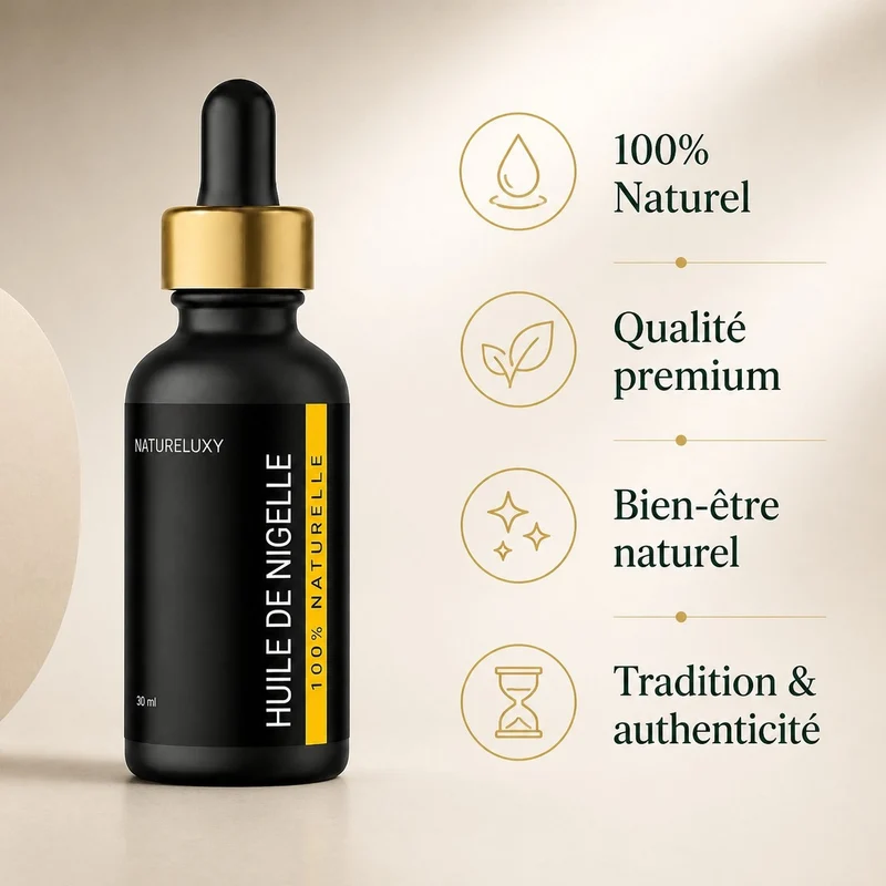 Huile de Nigelle 30mL pipette 100% naturelle