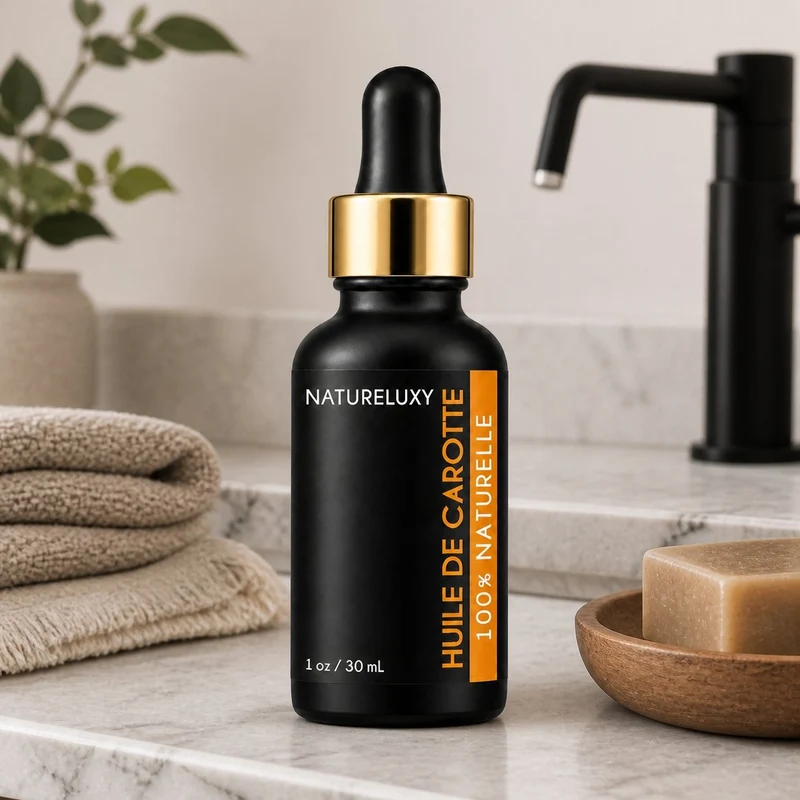 Huile de Carotte 30mL pipette 100% Naturelle