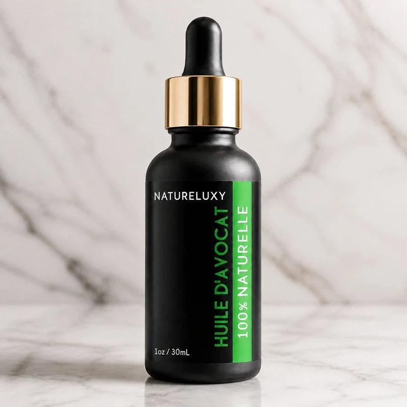 Huile végétale d'Avocat 30mL pipette 100% naturelle