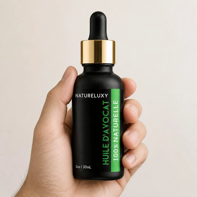 Huile végétale d'Avocat 30mL pipette 100% naturelle