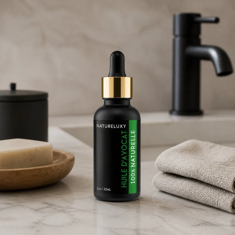 Huile végétale d'Avocat 30mL pipette 100% naturelle