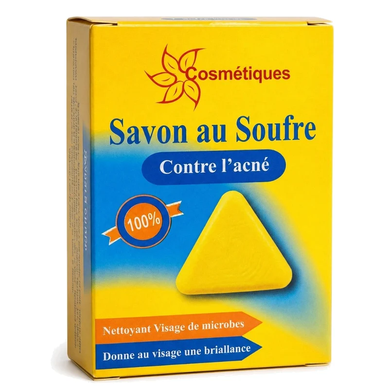 Savon au Soufre Fabio 80 g - Sans parfum