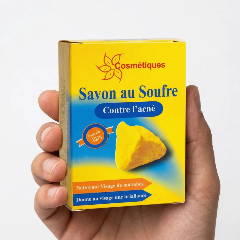 Savon au Soufre Fabio 80 g - Sans parfum