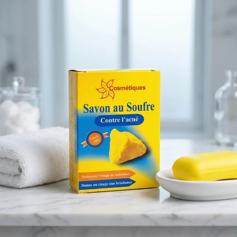 Savon au Soufre Fabio 80 g - Sans parfum