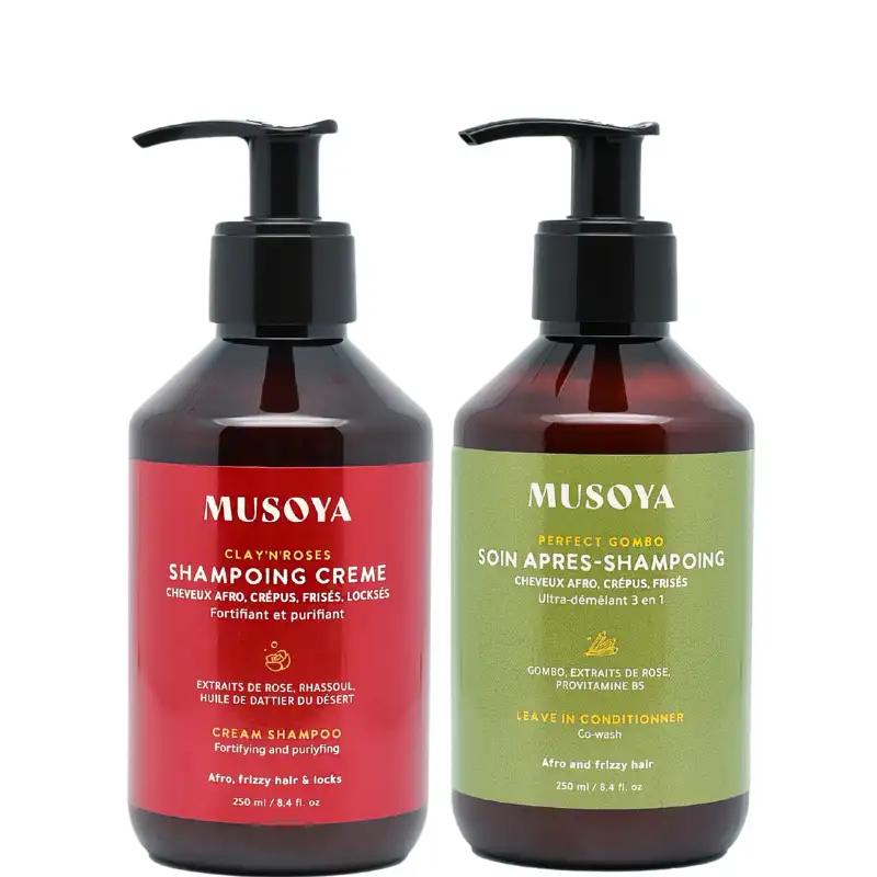 Duo Wash N Go Cheveux Crépus Fins - Musoya