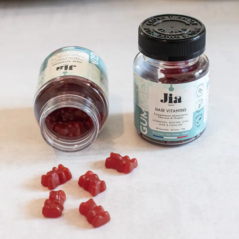 Gummies Volume & Chute Hair Vitamins - Jia Paris