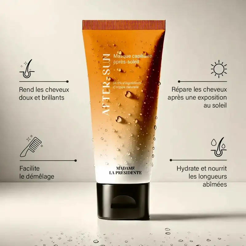 Masque Capillaire Après-Soleil - Madame la Présidente