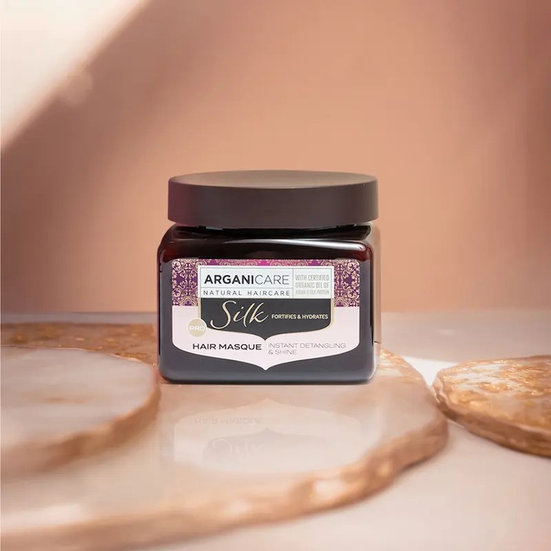 Masque Fortifiant à la Protéine de Soie - Arganicare