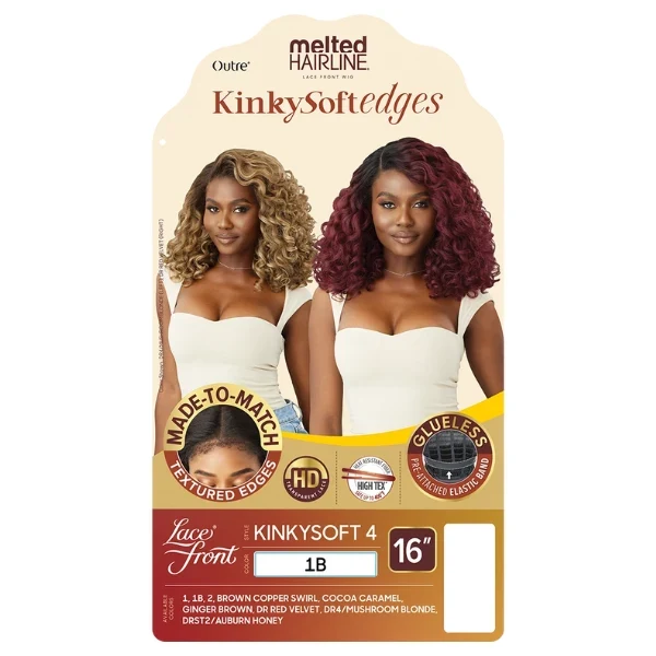 Perruque Afro Baby Hair HD Lace Yaki Curly Kinkysoft 4 - Outré