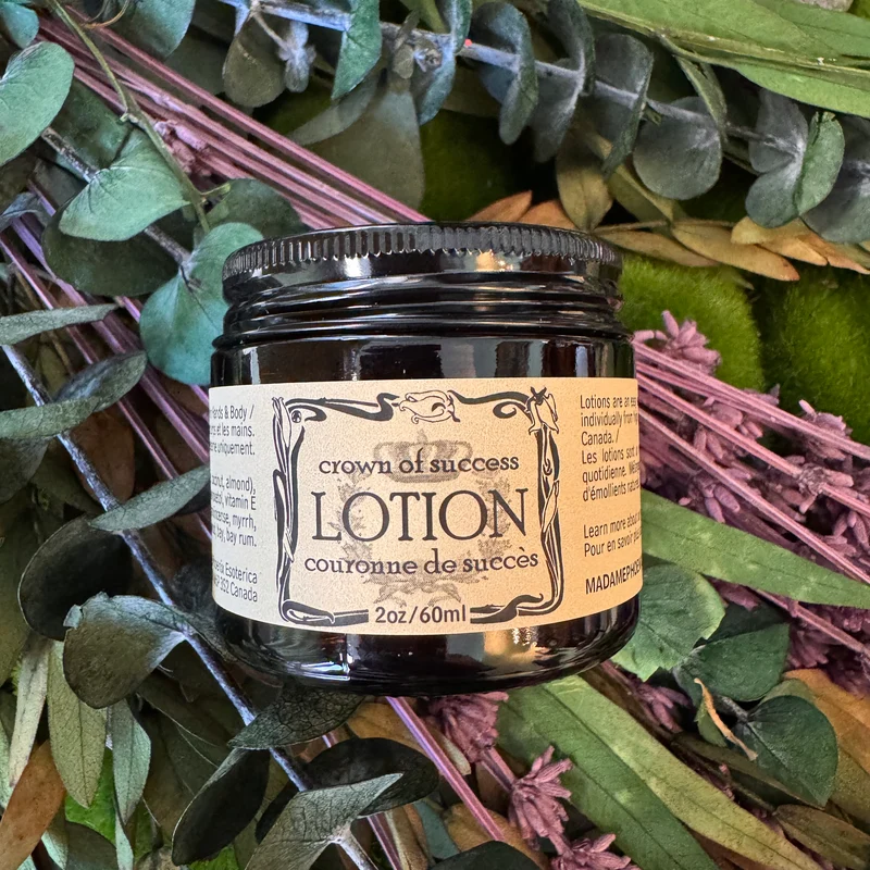 Crown of Success Magic Spell Natural Lotion