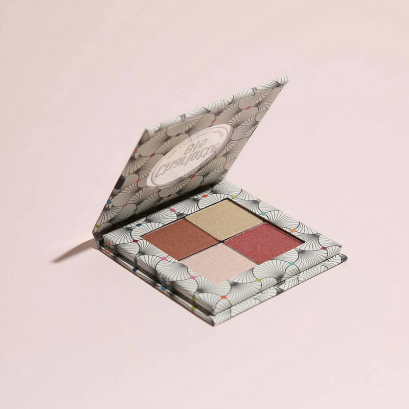Palette 4 Fard à Paupière Bio - Nude Rose
