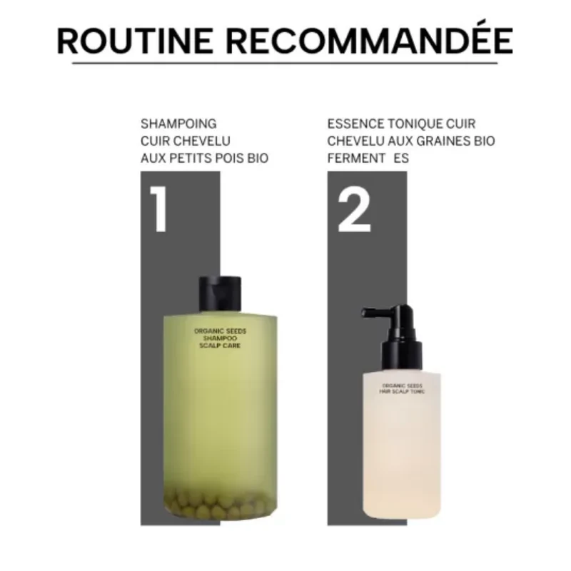 Shampoing aux Petits Pois Fermentés