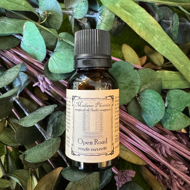 Open Road Success and Money Magical Spell Oil Dropper