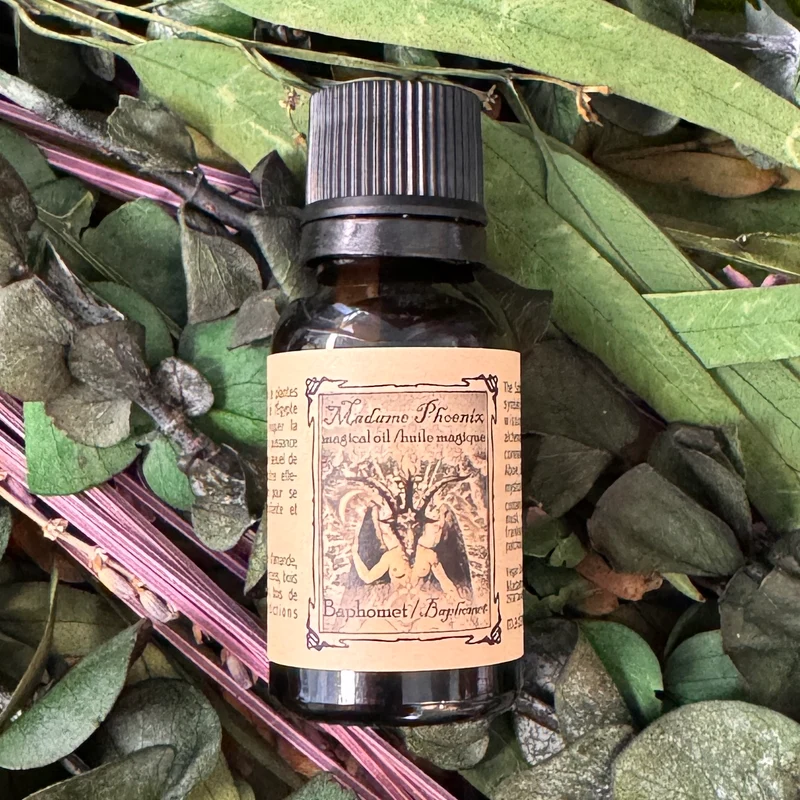 Baphomet Ritual Anointing Oil Dropper