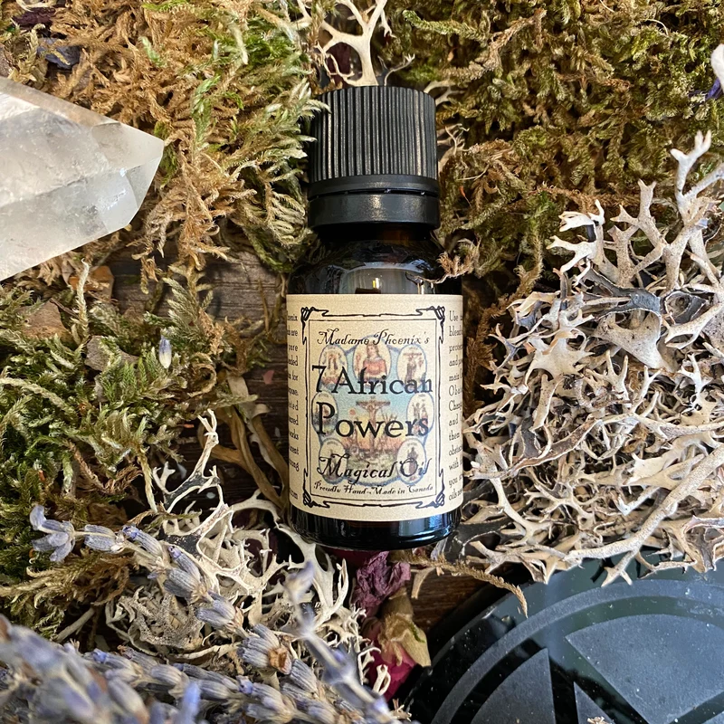 7 African Powers Anointing Oil Dropper