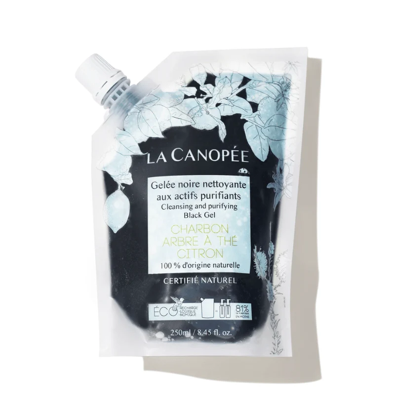 Gelée Noire Nettoyante aux Actifs Purifiants