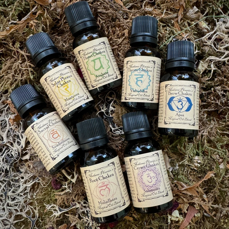 Chakra Healing Essential Oil Blend Dropper