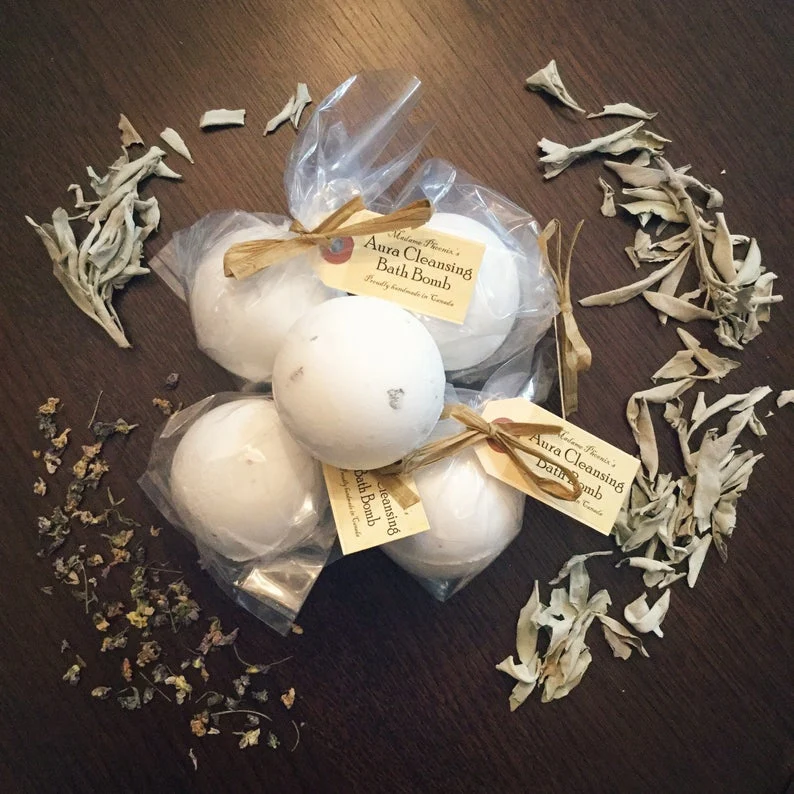 Aura Cleansing Magic Spell Bath Bomb