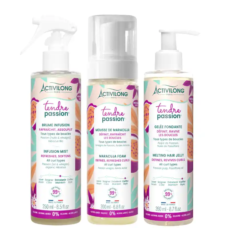 Trio Boucles parfaites - Activilong Tendre Passion