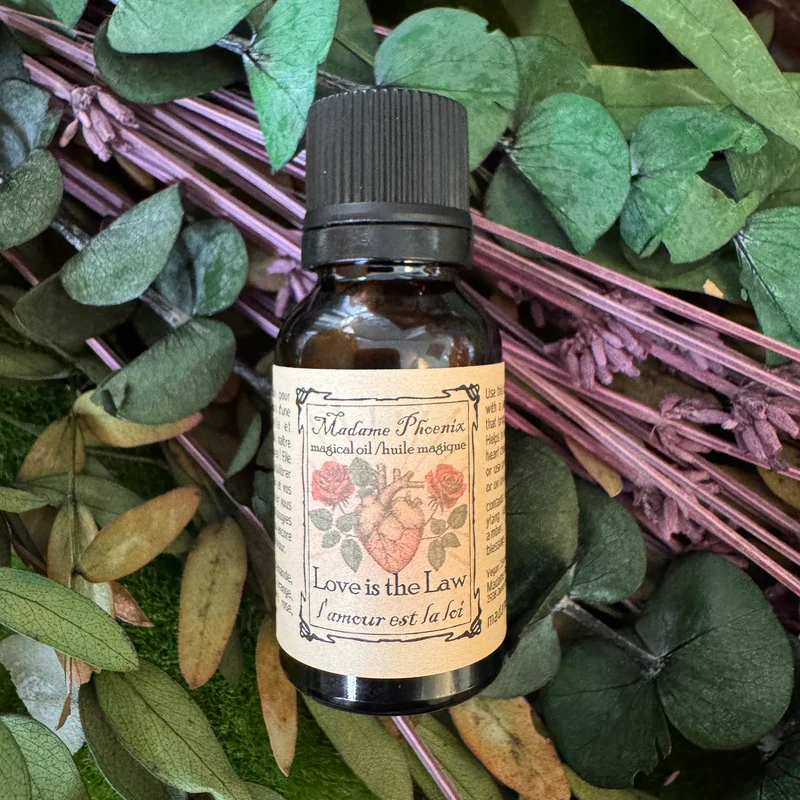 Love is the Law Oil Dropper