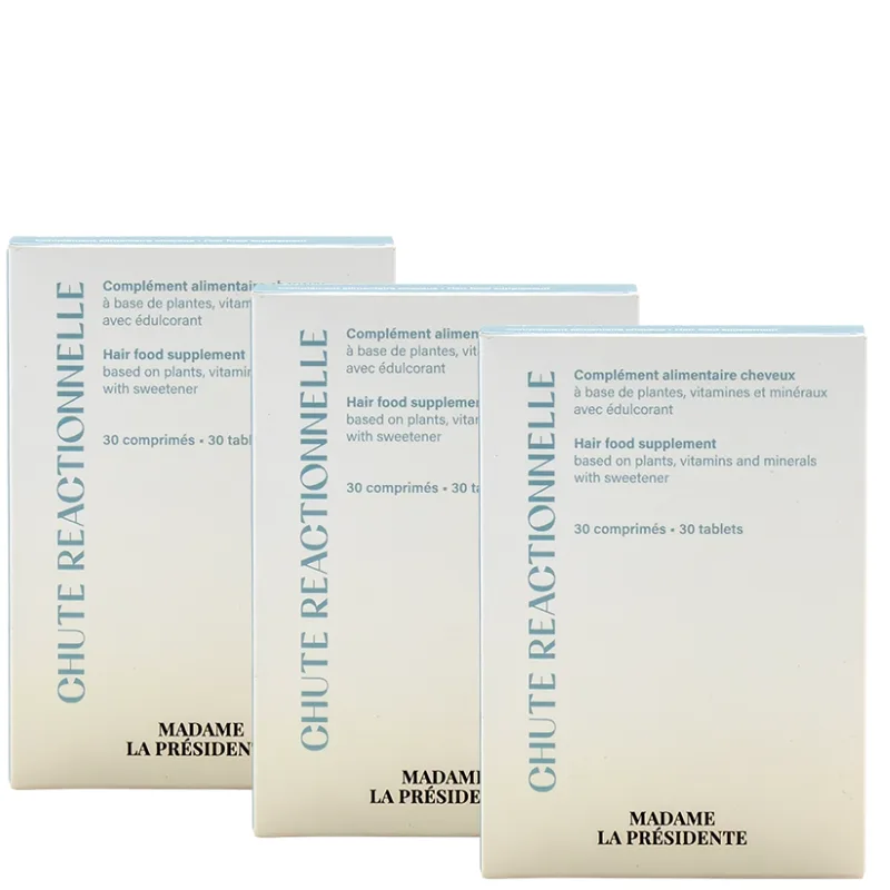 Complément Alimentaire Chute Réactionnelle 3 mois - Madame La Présidente