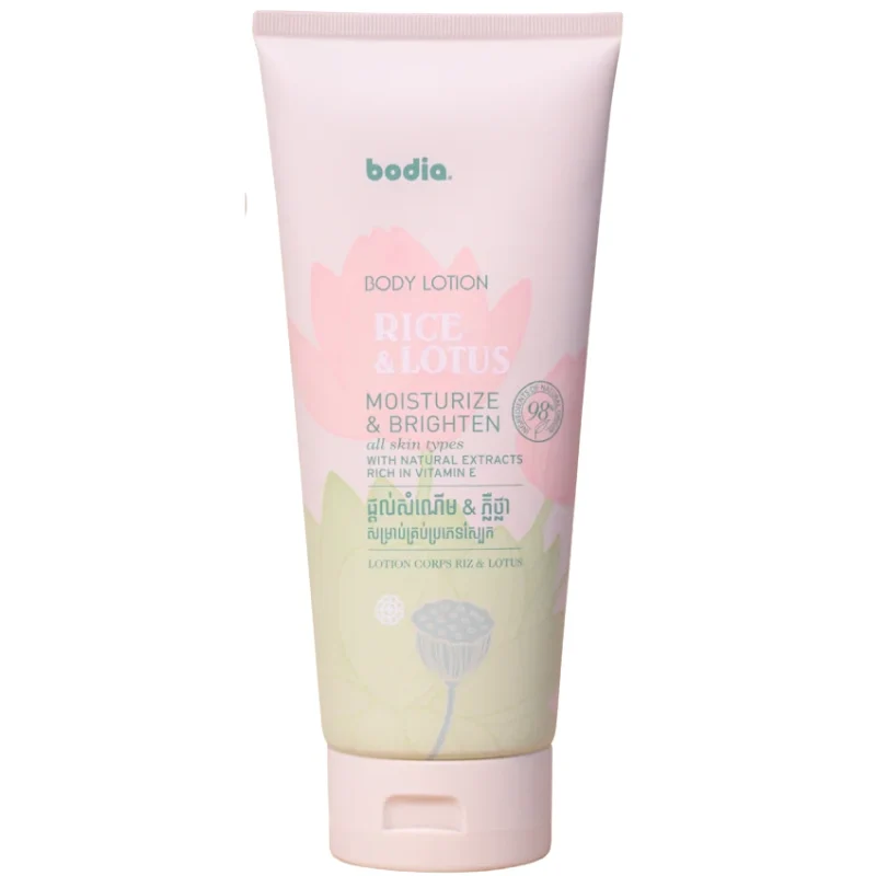Lotion Hydratante Corps Riz & Lotus - Bodia