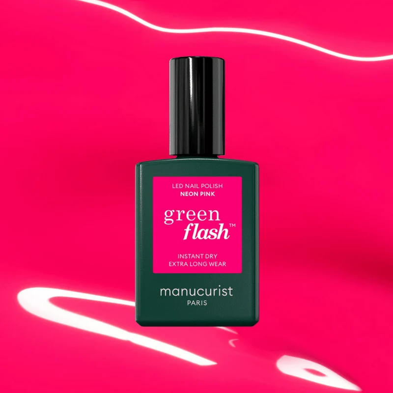 Vernis Green FLASH - Gamme Semi Permanent