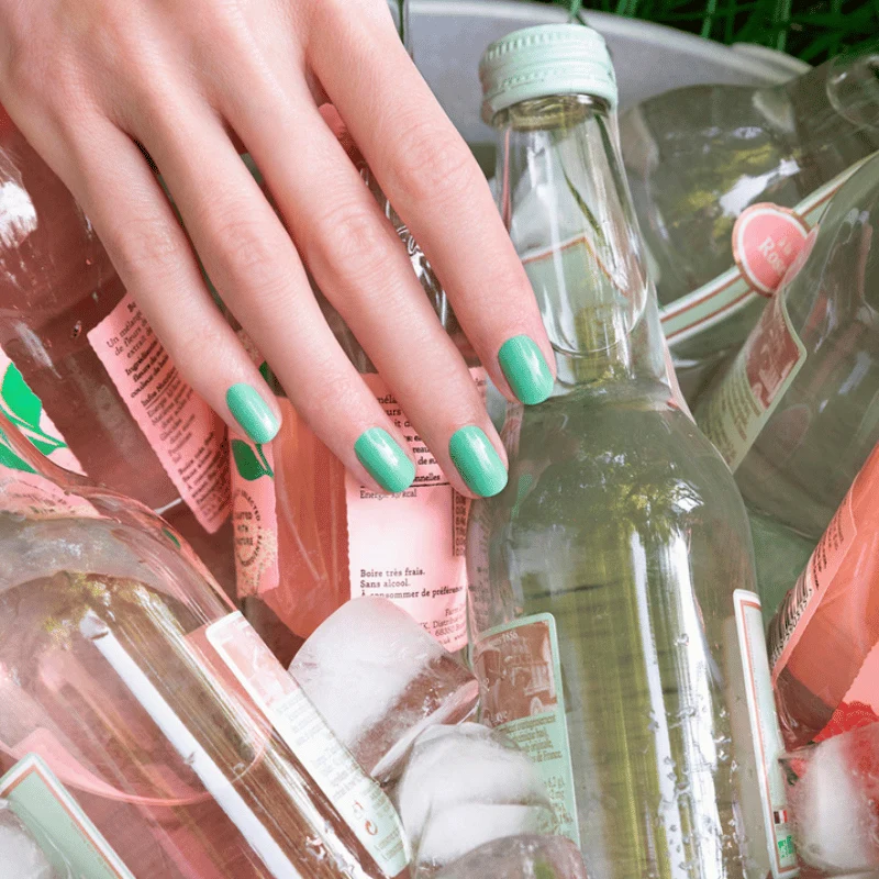 Vernis Green FLASH - Gamme Semi Permanent