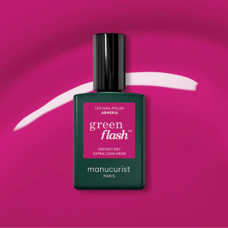 Vernis Green FLASH - Gamme Semi Permanent