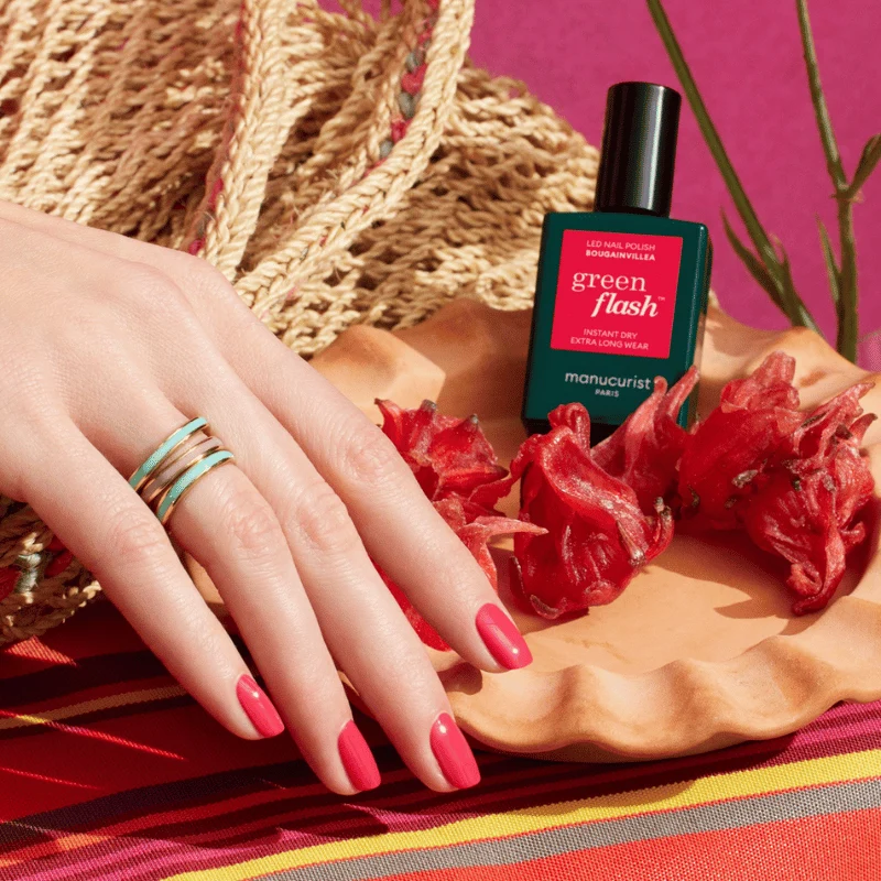 Vernis Green FLASH - Gamme Semi Permanent